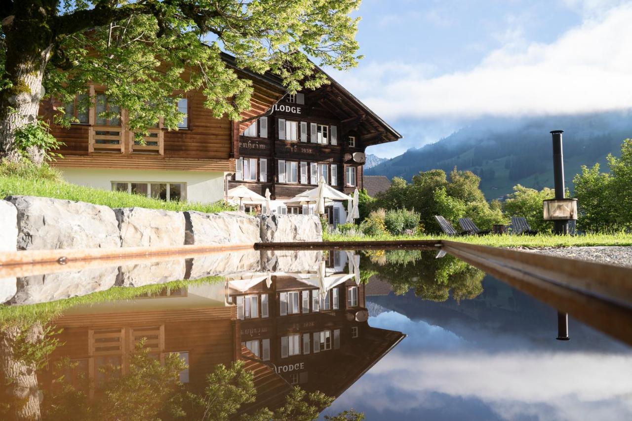 Lenk Lodge - Boutique & Design Hotel Und Apartements Exterior foto