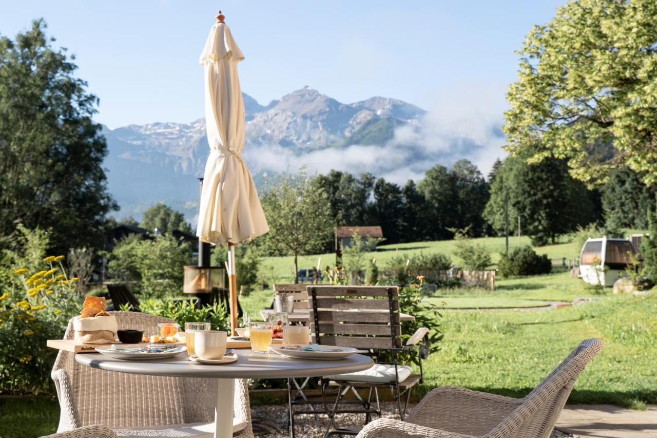 Lenk Lodge - Boutique & Design Hotel Und Apartements Exterior foto