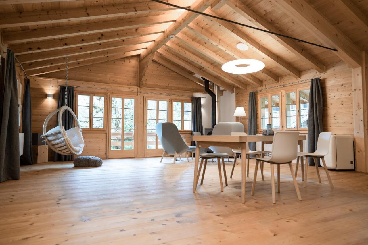 Lenk Lodge - Boutique & Design Hotel Und Apartements Exterior foto