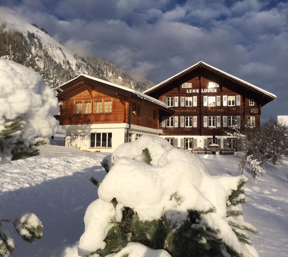 Lenk Lodge - Boutique & Design Hotel Und Apartements Exterior foto